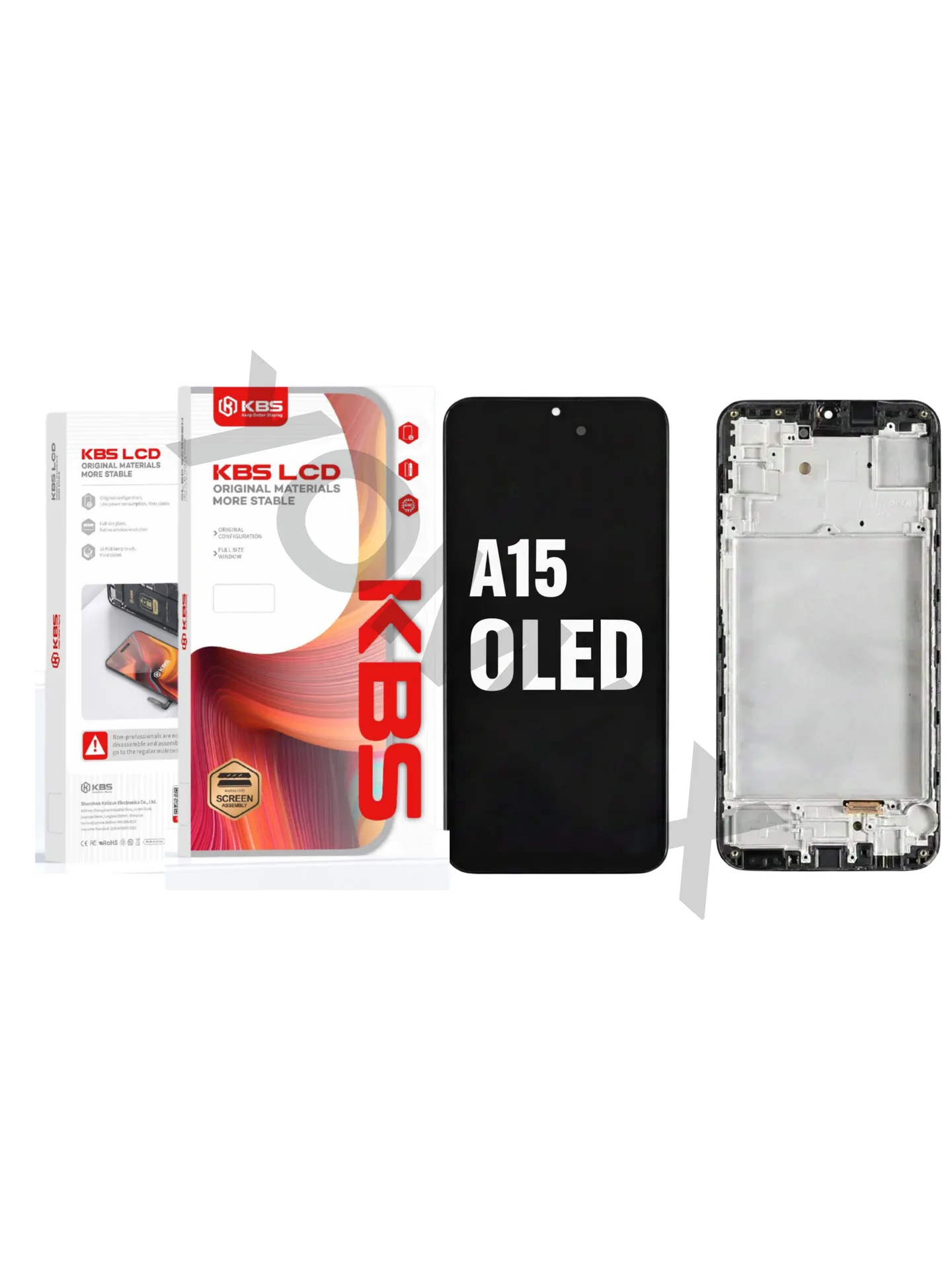 AFFICHEUR KBS SAMSUNG A15+FRAME BIG OLED