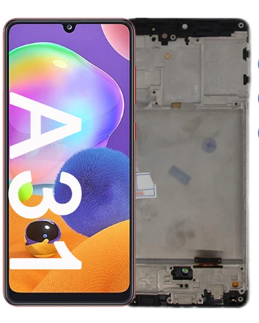 AFFICHEUR SAMSUNG A31+FRAME OLED BLACK