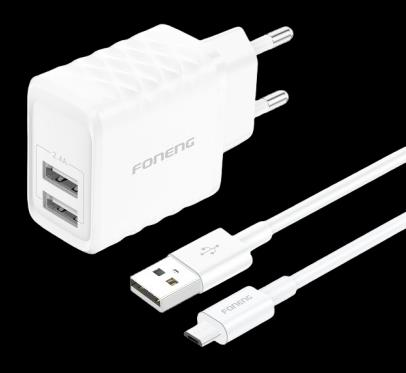 EU53 USB-A 2-Port Charger (2.4A)