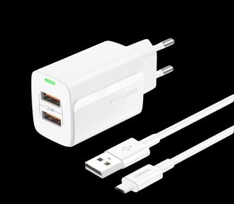 EU63 USB-A 2-Port Charger (2.4A)