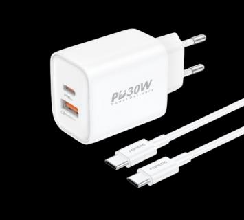 EU52 A+C 2-Port Charger (PD30W)